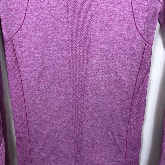 Nike Pink Dri-Fit Long Sleeve Workout Top Sz S - Picture 10 of 11
